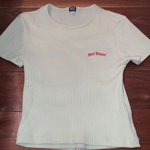 light green bdg urban outfitters top